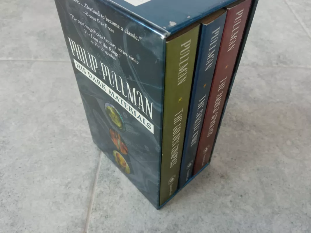 His Dark Materials trilogija dėžutėje (box set) - Philip Pullman, knyga 3