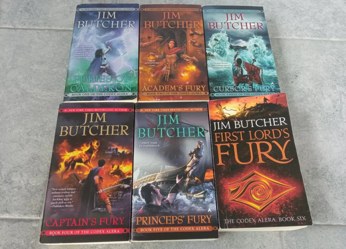 Codex Alera 6 knygų serija - Jim Butcher, knyga 2