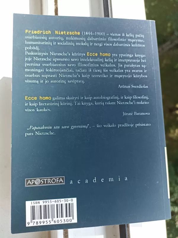 Ecce homo: kaip tampama tuo, kas esi - Friedrich Nietzsche, knyga 3
