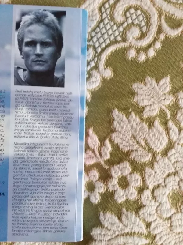 Panelės Smilos sniego jausmas - Peter Hoeg, knyga 3