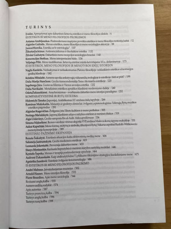 Estetikos ir meno filosofijos teritorijų kaita - Antanas Andrijauskas, knyga 3