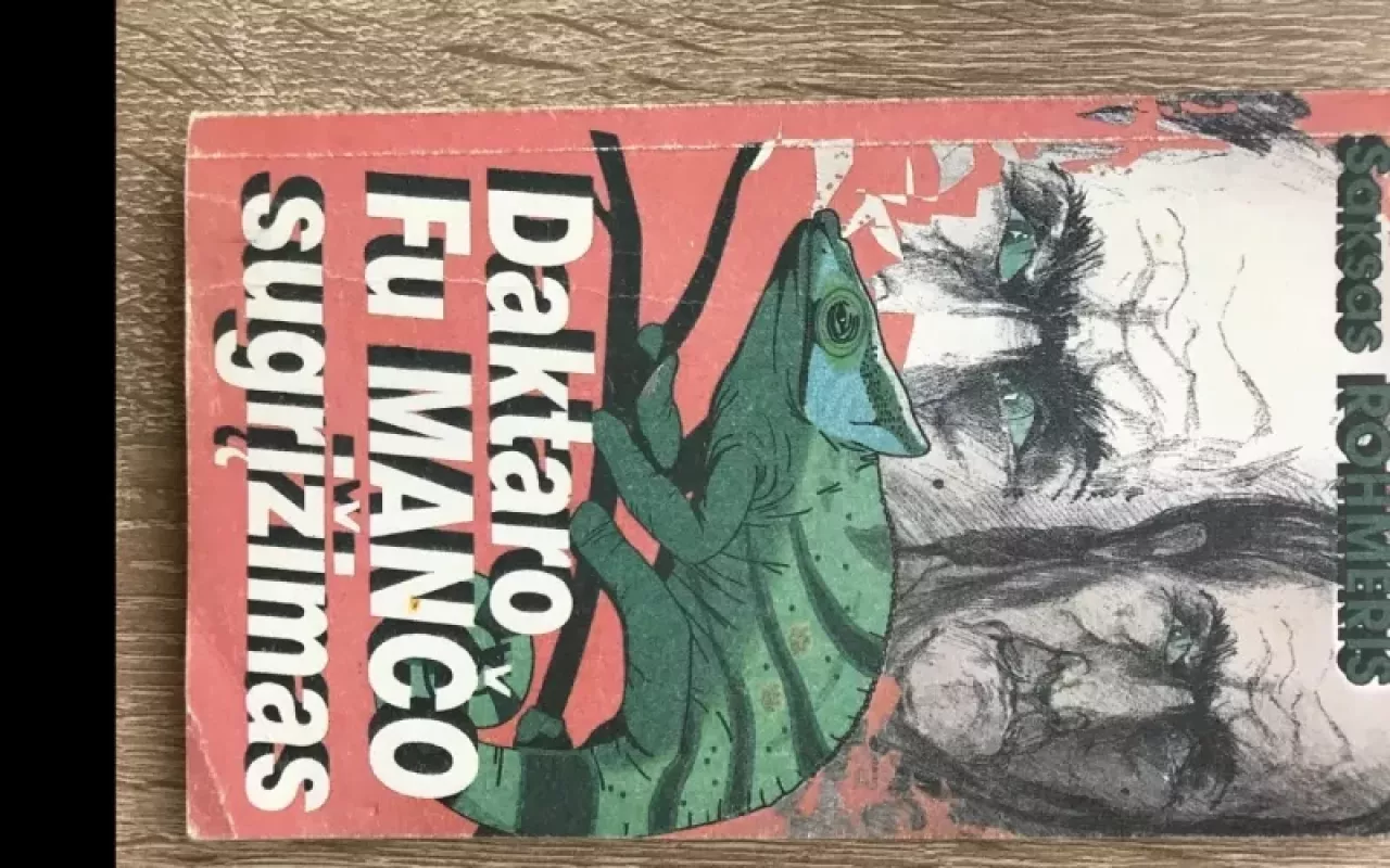 Daktaro Fu Mančo sugrįžimas - Saxas Rohmeris, knyga 3