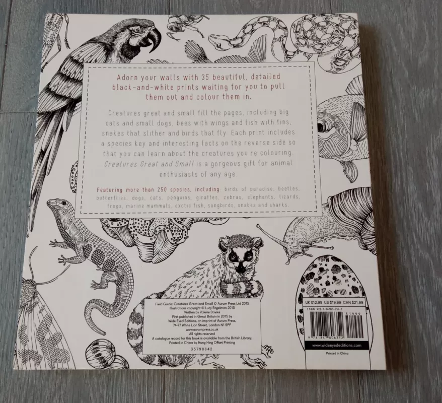 Field Guide: Creatures Great and Small - Lucy Engelman, knyga 5