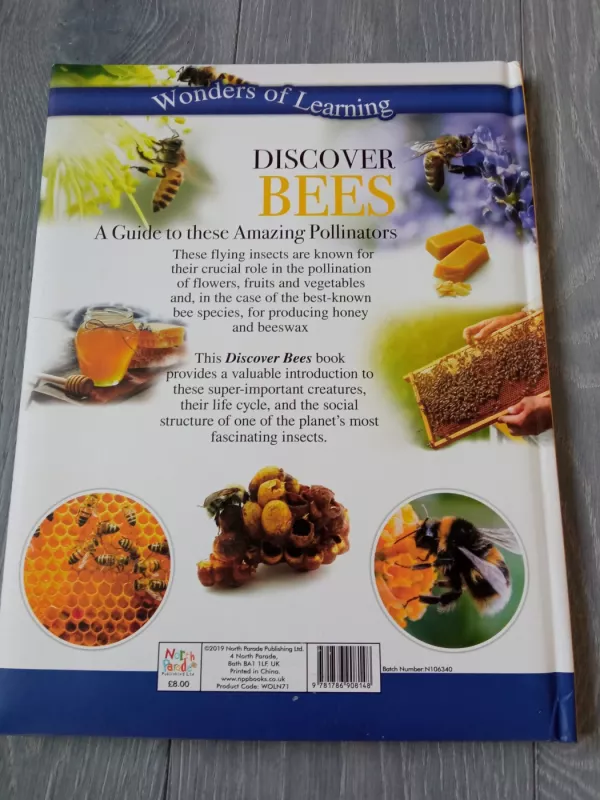 Discover Bees: A Guide to these Amazing Pollinators - Wonders Of Learning, knyga 4