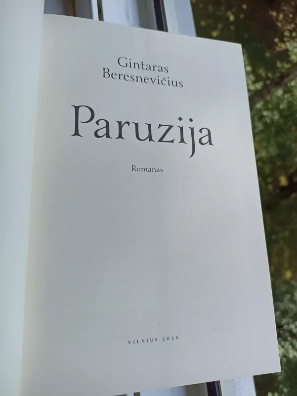 Paruzija: romanas - Gintaras Beresnevičius, knyga 4