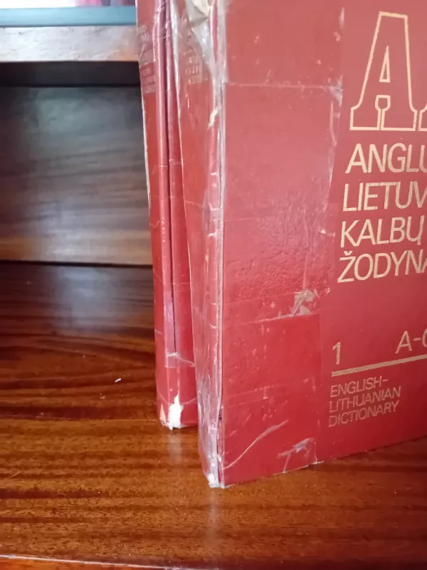 Anglų-Lietuviu žodynai - A. Laučka, B.  Piersakas, E.  Stasiulevičiūtė, knyga 3