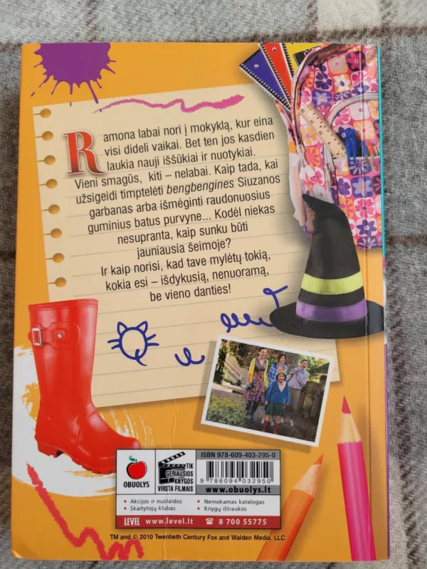 Įkyrėlė Ramona - Cleary Beverly, knyga 3