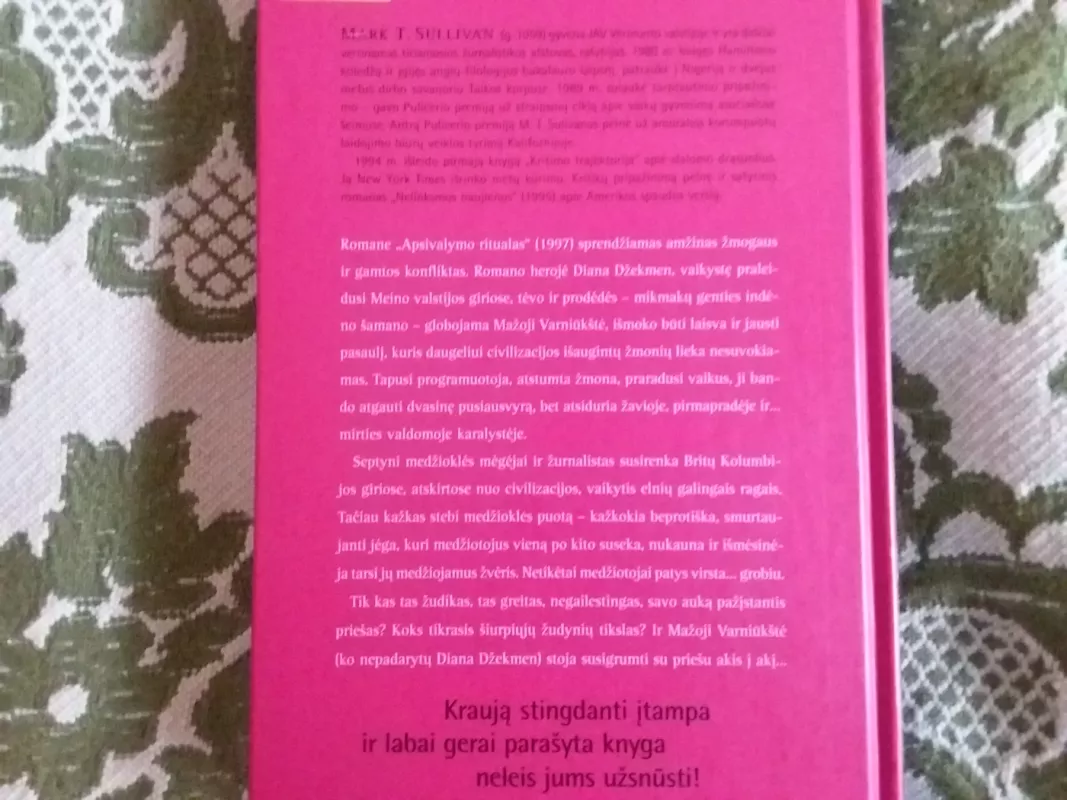 Apsivalymo ritualas - T. Sullivan Mark, knyga 4