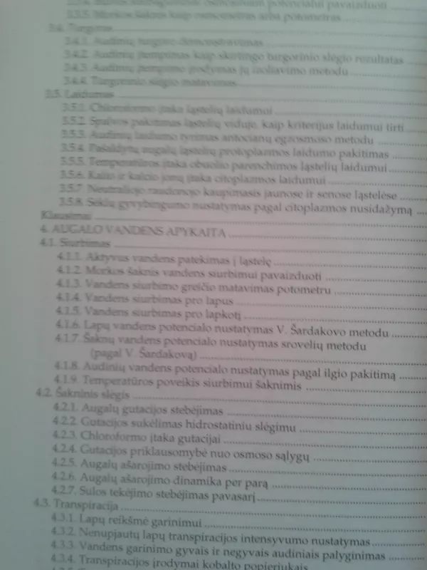 Augalų fiziologijos laboratoriniai ir lauko bandymai - Stasė Stašauskaitė, knyga 4