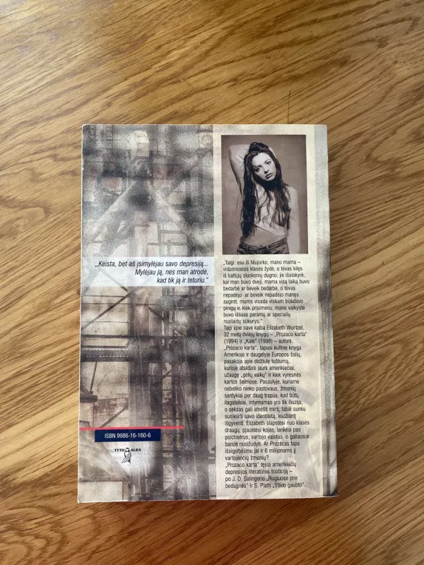 Prozako karta - Elizabeth Wurtzel, knyga 3