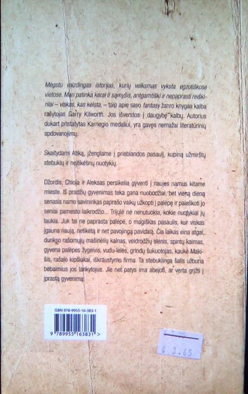 Atika - Garry Kilworth, knyga 3