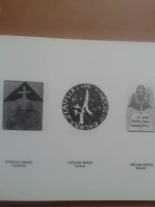 Ex libris. Kryžių kalnas. Tarptautinio sakralinio exlibriso konkurso parodos katalogas - Jonas Nekrašius, knyga 5