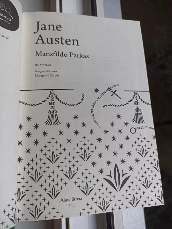 Mansfildo Parkas: romanas - Jane Austen, knyga 4