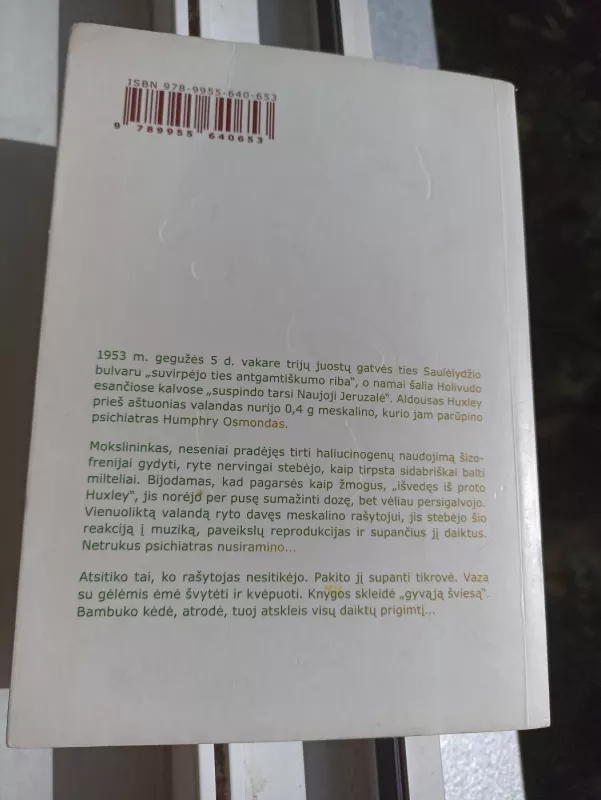 Suvokimo durys; Dangus ir pragaras: esė - Aldous Huxley, knyga 3