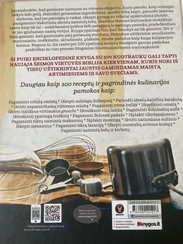 Kulinarijos mokykla - Martha Stewart, knyga 6