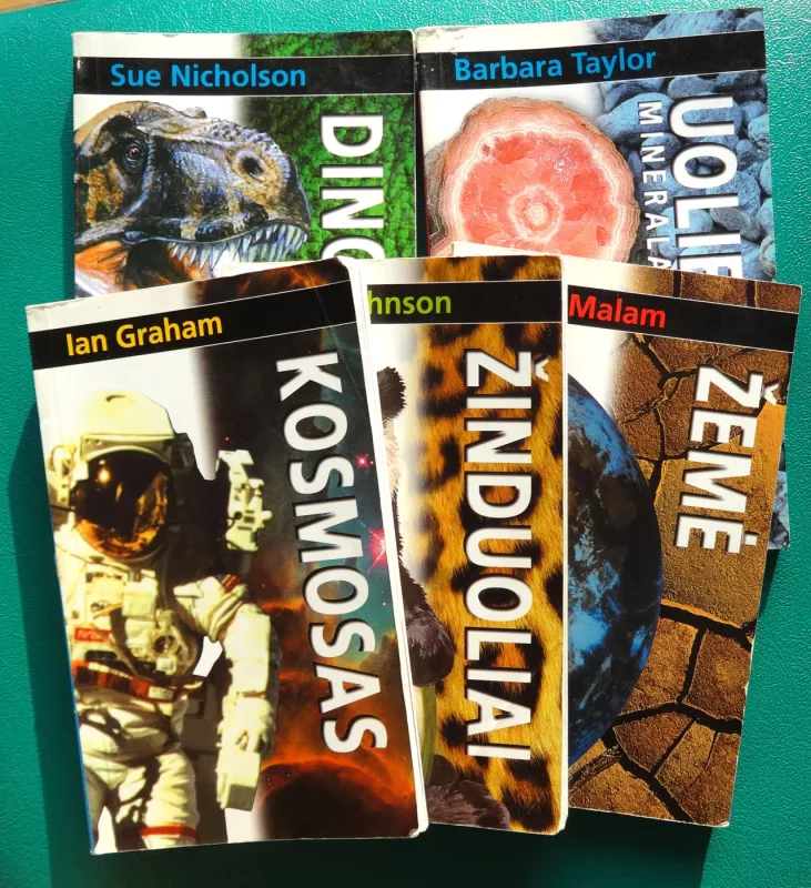 Dinozaurai - Sue Nicholson, knyga 3