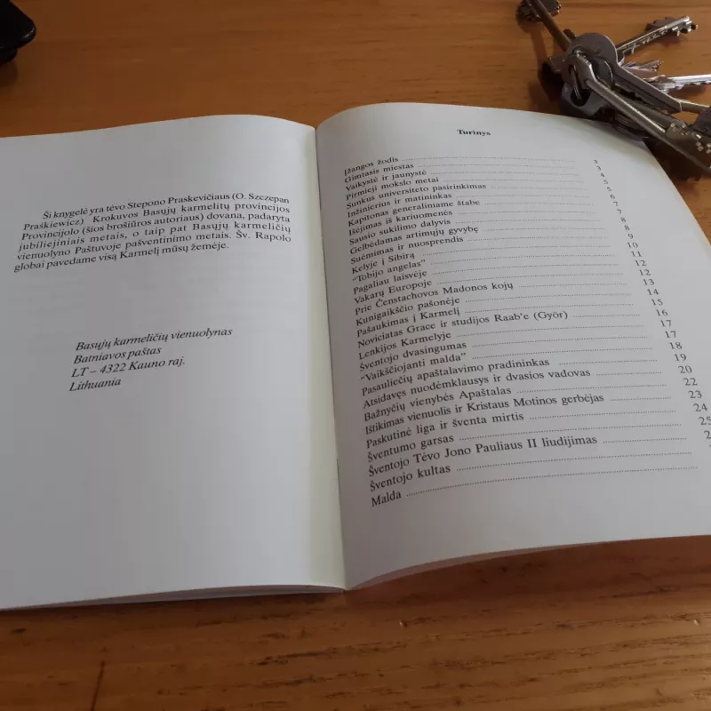 AUŠROS VARTŲ ŠEŠĖLYJE - TADEUSZ PRAŠKIEWICZ, knyga 4