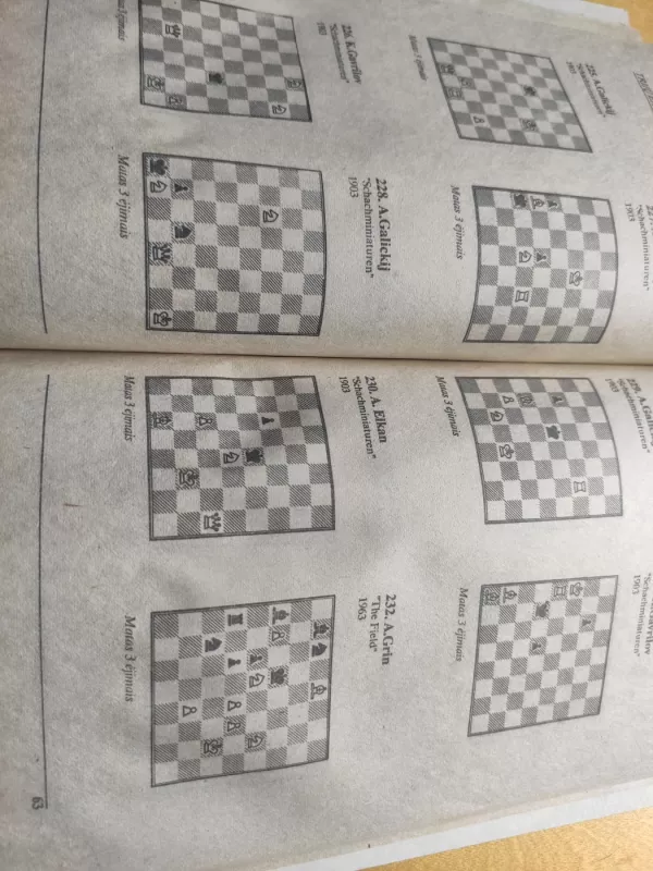 300 šachmatų uždavinių - Henrikas Puskunigis, knyga 4