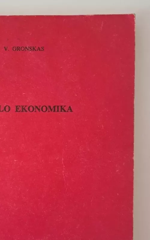 Verslo ekonomika - Vladas Gronskas, knyga 2