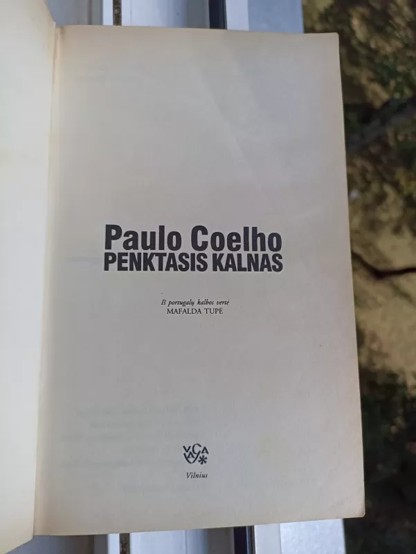 Penktasis kalnas - Paulo Coelho, knyga 4