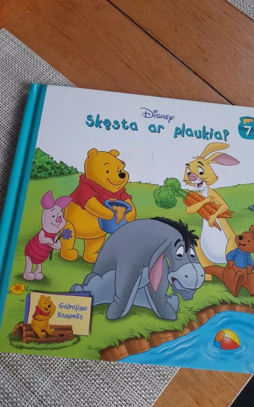 Mikė Pūkuotukas: Skęsta ar plaukia? - Walt Disney, knyga 2