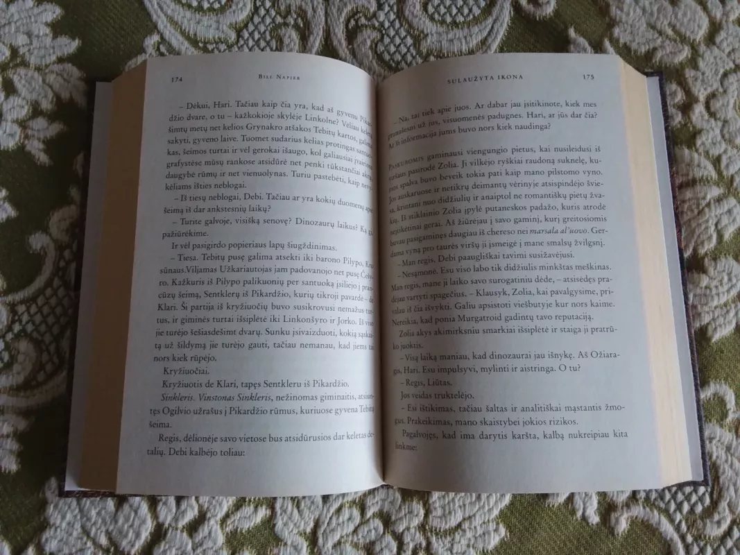 Sulaužyta ikona - Bill Napier, knyga 3