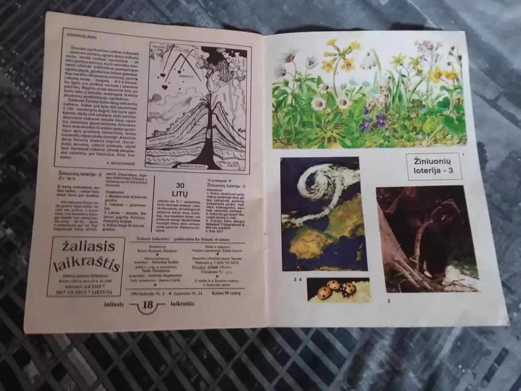 žaliasis laikraštis 1992 m. balandis Nr.4 - Autorių Kolektyvas, knyga 3