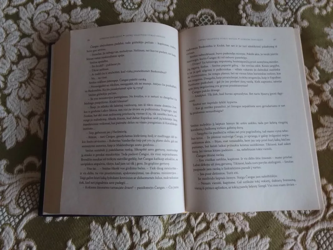 Sapnų valgytojų stiklo knygos - Gordon Dahlquist, knyga 3