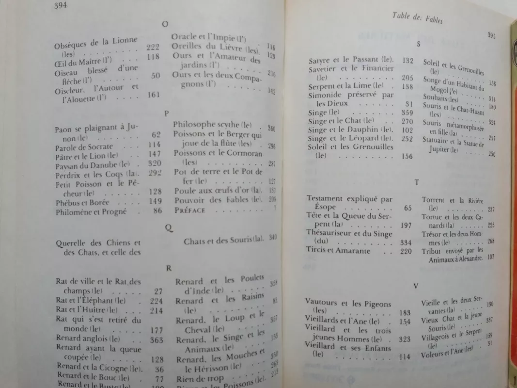 Fables - Jean de La Fontaine, knyga 6