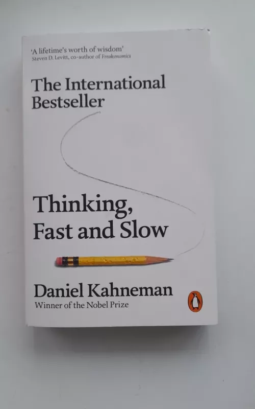 Thinking fast and slow - Daniel Kahneman, knyga