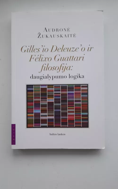 Gilles'io Deleuze ir Félixo Guattari filosofija: daugialypumo logika - Audronė Žukauskaitė, knyga