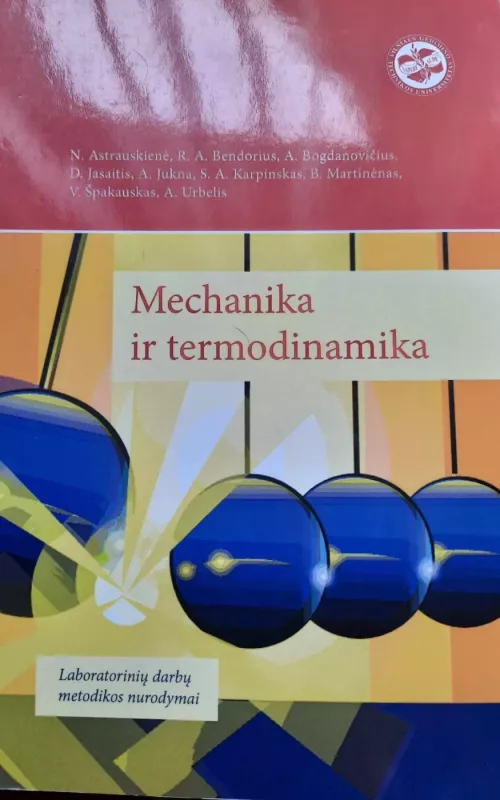 Mechanika ir termodinamika - N. Astrauskienė, ir kiti , knyga