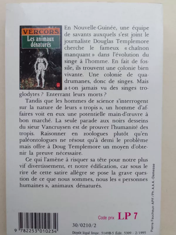 Les animaux dénaturés - Autorių Kolektyvas, knyga 3