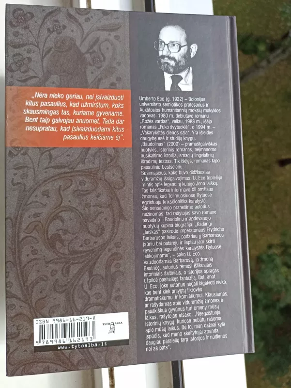Baudolinas : romanas - Umberto Eco, knyga 5