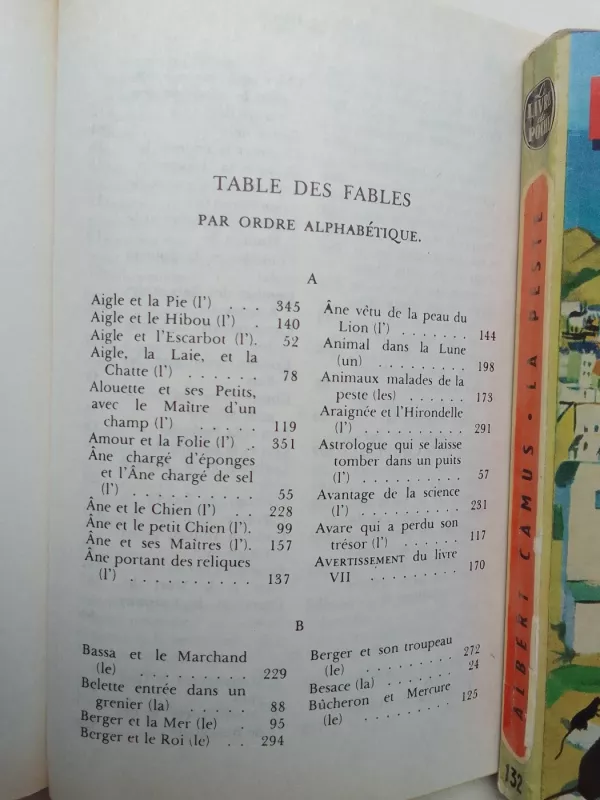Fables - Jean de La Fontaine, knyga 3