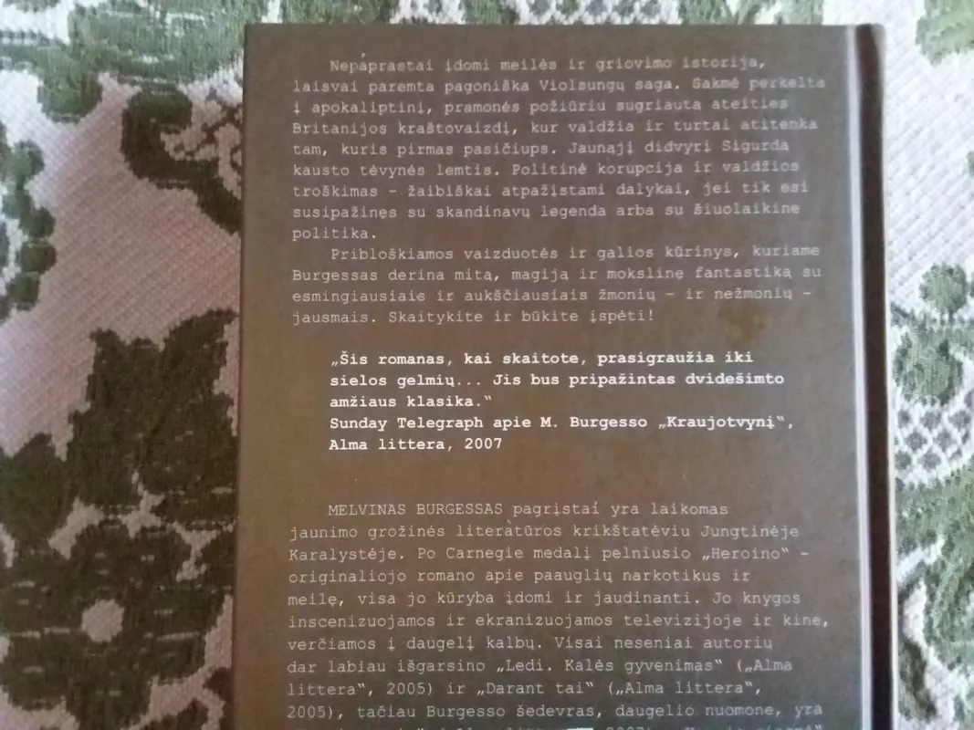 Kraujo giesmė - Melvin Burgess, knyga 4