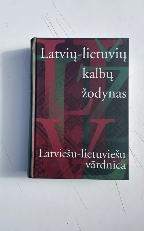 Latvių-lietuvių kalbų žodynas - Alvydas Butkus, knyga