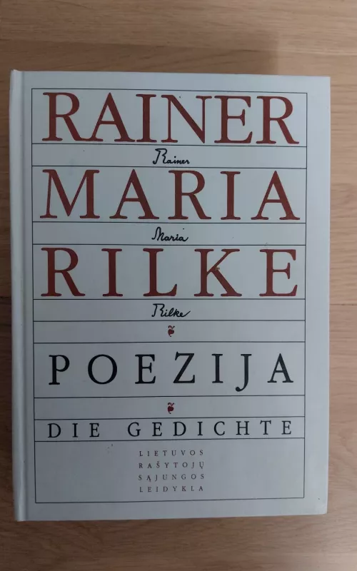 Poezija Die Gedichte - Rainer Maria Rilke, knyga