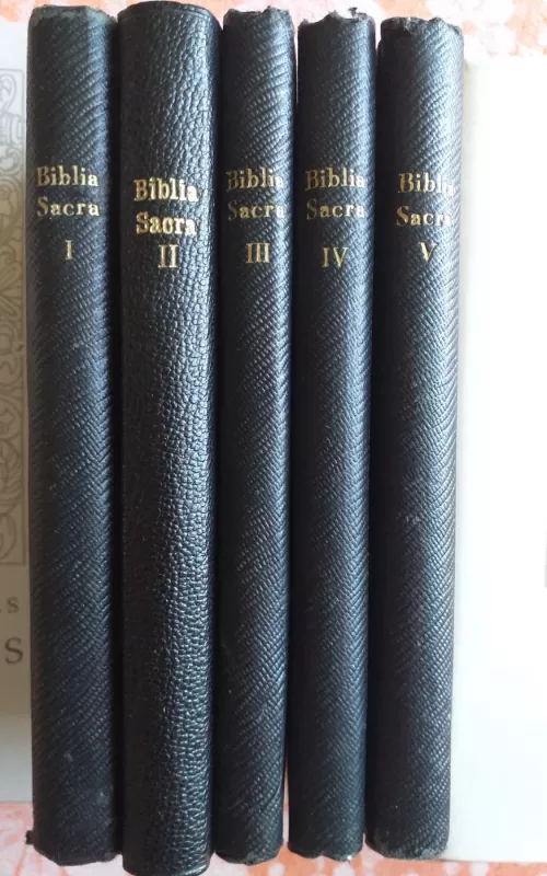 Biblia Sacra secundum Vulgatam Clementinam - Autorių Kolektyvas, knyga 2