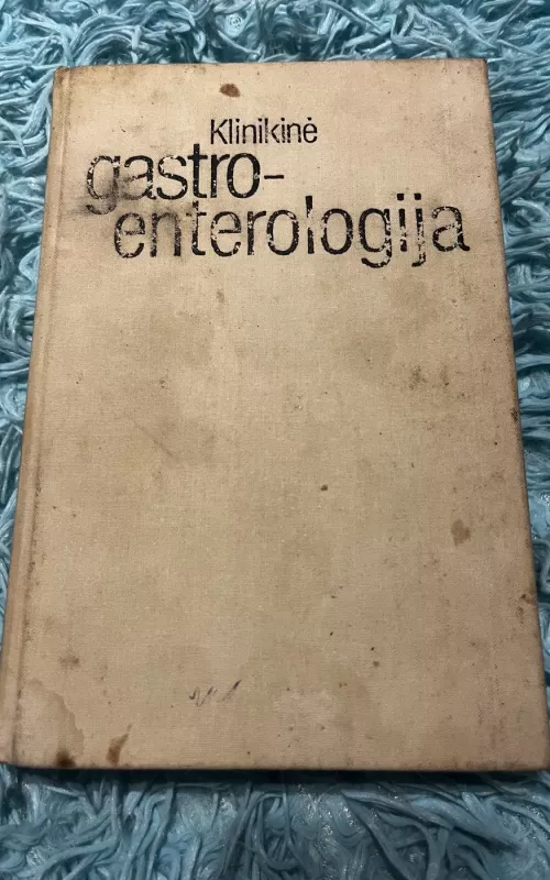 Klinikinė gastroenterologija - M. Krikštopaitis, knyga