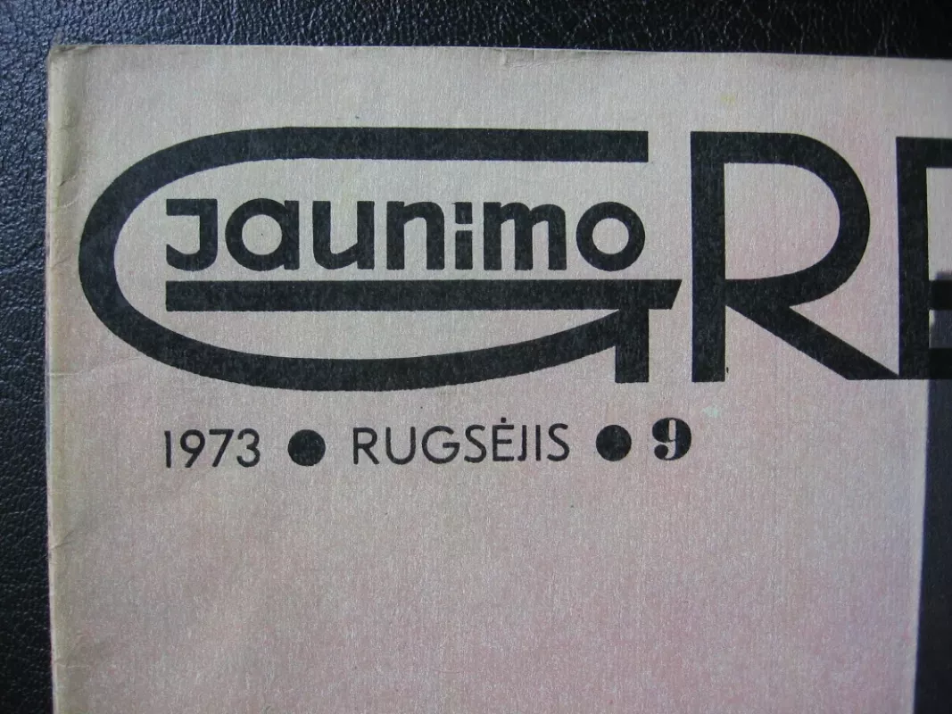 Jaunimo gretos 1973m. Nr.9 - Autorių Kolektyvas, knyga 3