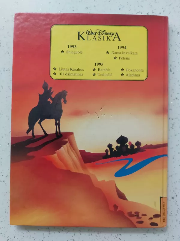 Aladinas - Walt Disney, knyga 3