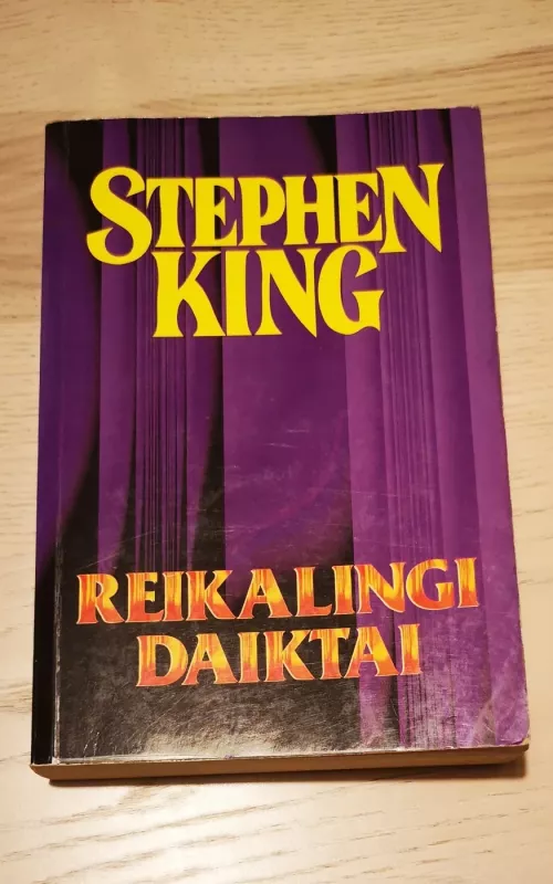 Reikalingi daiktai (20) - Stephen King, knyga 2