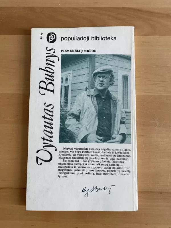 Piemenėlių mišios - Vytautas Bubnys, knyga 3
