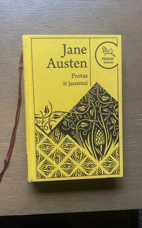 Protas ir jausmai (Pegaso kolekcija) - Jane Austen, knyga 2
