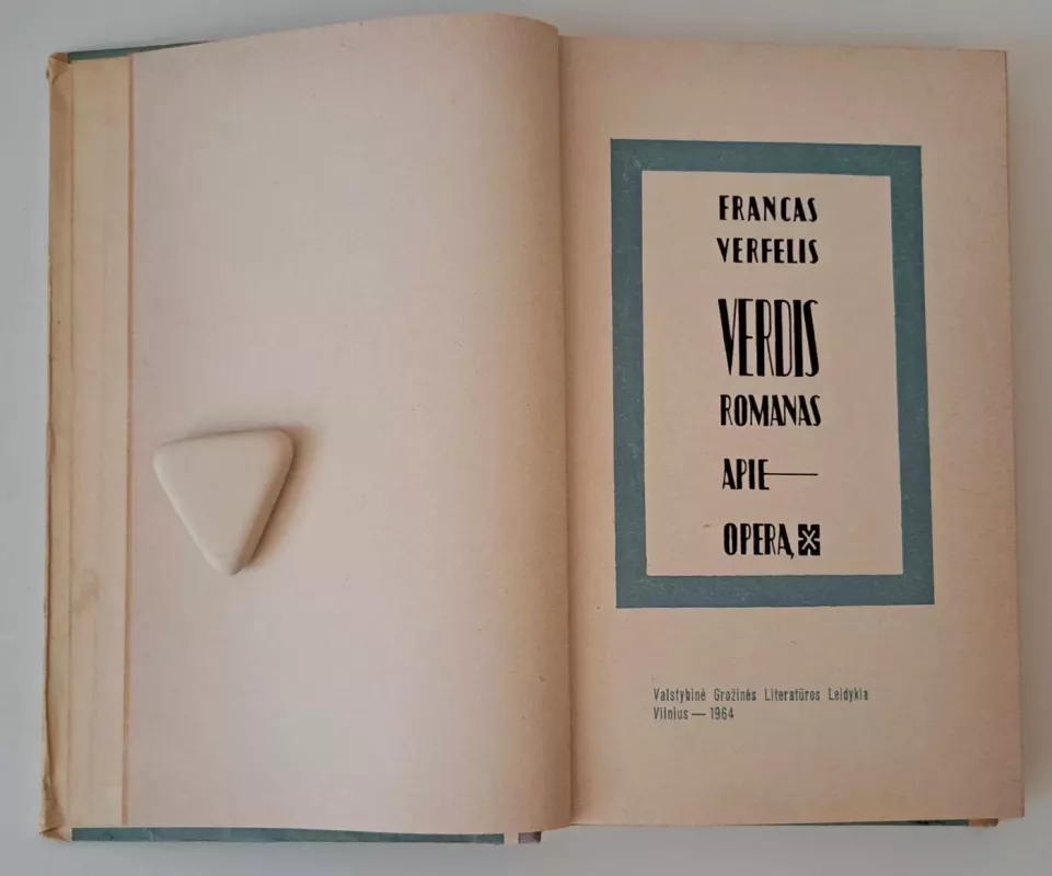 Verdis - Francas Verfelis, knyga 3
