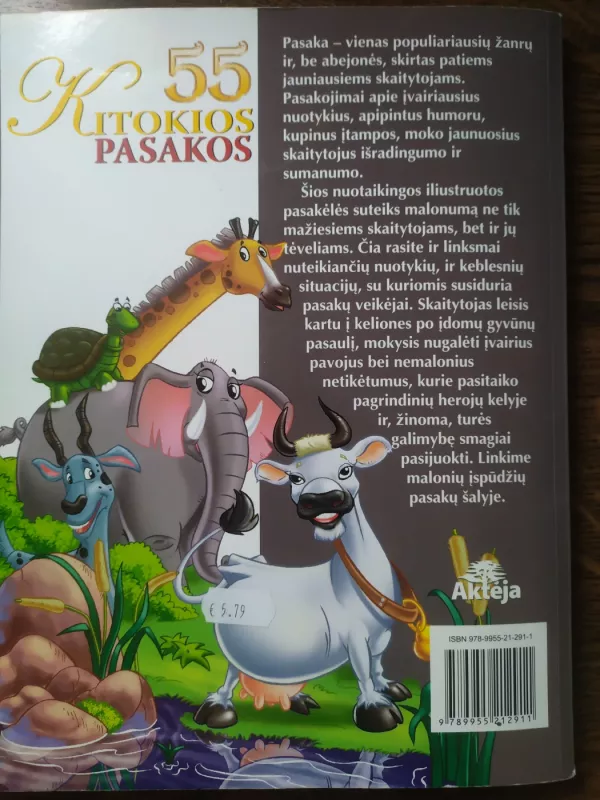 55 kitokios pasakos - L-la Aktėja, knyga 3