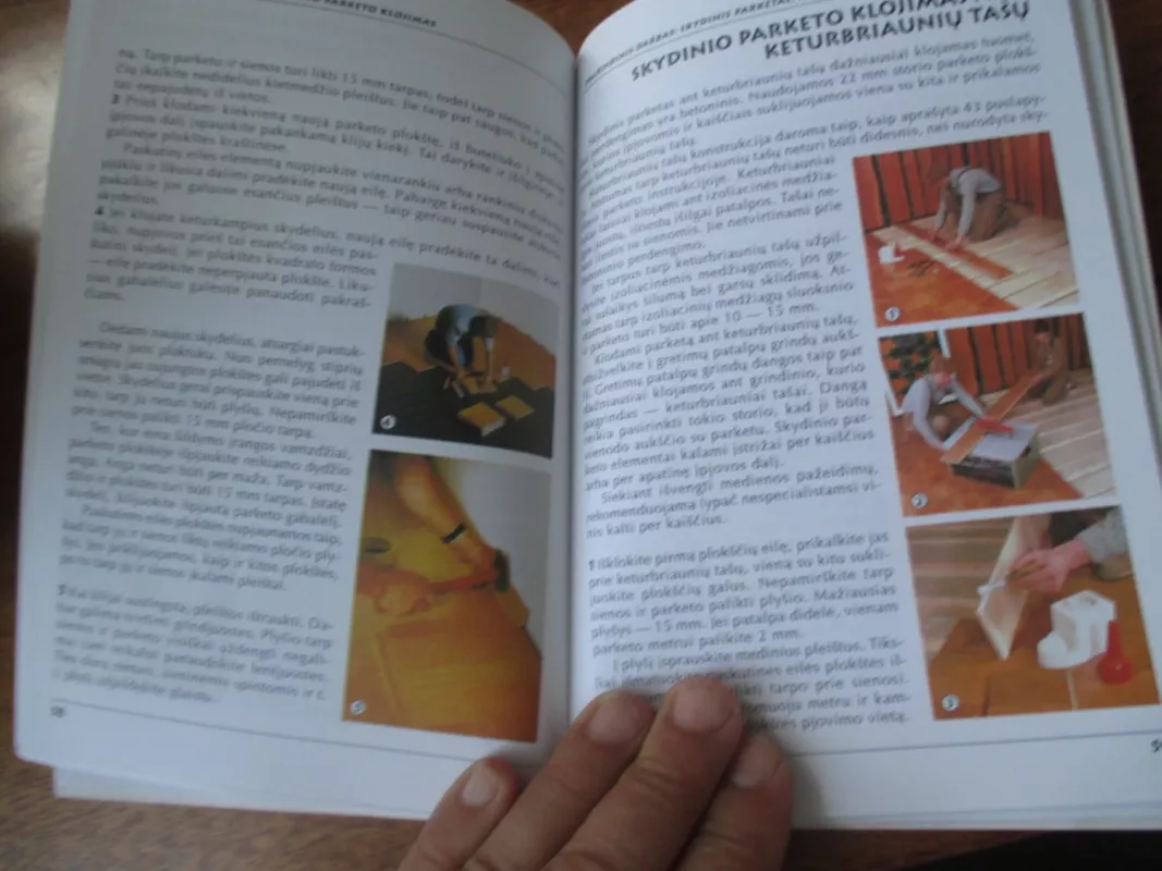 Kiliminių dangų, linoleumo bei parketo klojimas - Bernd Serexhe, knyga 4