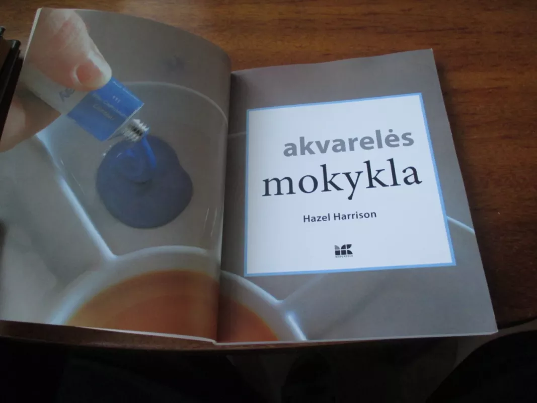 Akvarelės mokykla - Hazel Harrison, knyga 3
