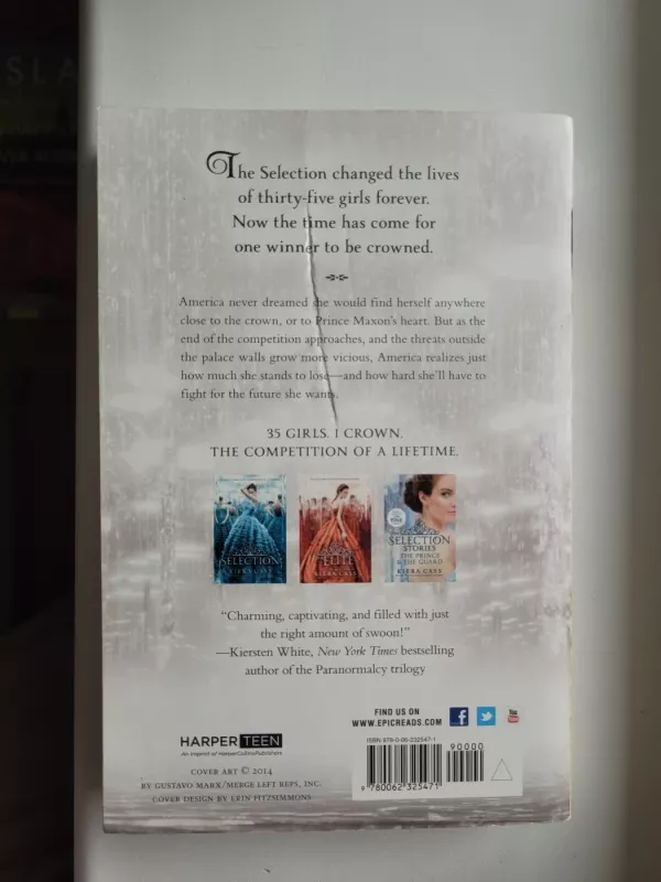 The One - Cass Kiera, knyga 3